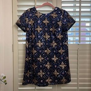 Sequin backless show me your mumu dress